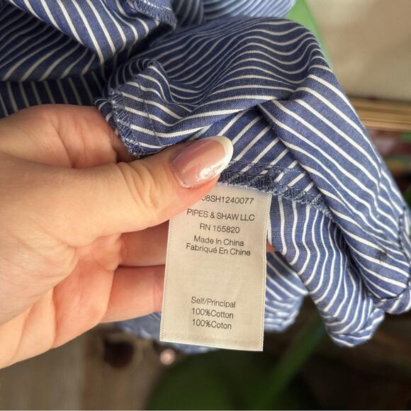 Veronica Beard Gilda Asymmetrical Shirt 6 - Picture 8 of 9